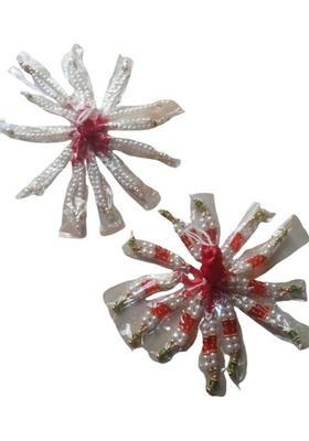 Kanha Laddu Gopal ji Mala 24 mala 2 pkt / Moti Mala for God Idol 2 pack of 24 Mala Deity Ornament&nbsp;&nbsp;(Thakur Ji)