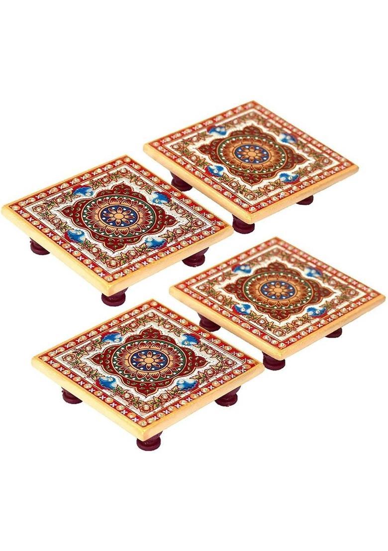 DURGA HOSIERY / ANY FASHION Pack of 7 Mala for Laddu Gopal and Other God - Goddess Deity Ornament&nbsp;&nbsp;(Combo of 7 mala) - Indya