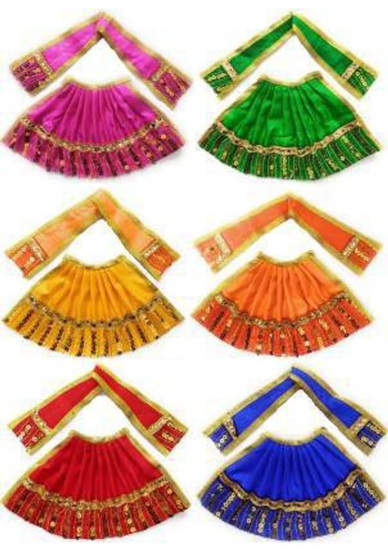 MNA Elegent Diamond Shringar Set For Thakur Ji/ Mukut Mala Set For Laddu Gopal Deity Ornament&nbsp;&nbsp;(Laddu Gopal, Krishna Ji, Radha Krishna, Ganesh Ji, Bal Gopal) - Indya