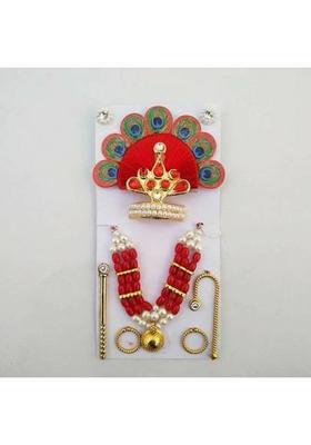 Any Fashion Designer Shringar set for Laddu Gopal ji / Mata ji Deity Ornament&nbsp;&nbsp;(For small God / Goddess Murti)