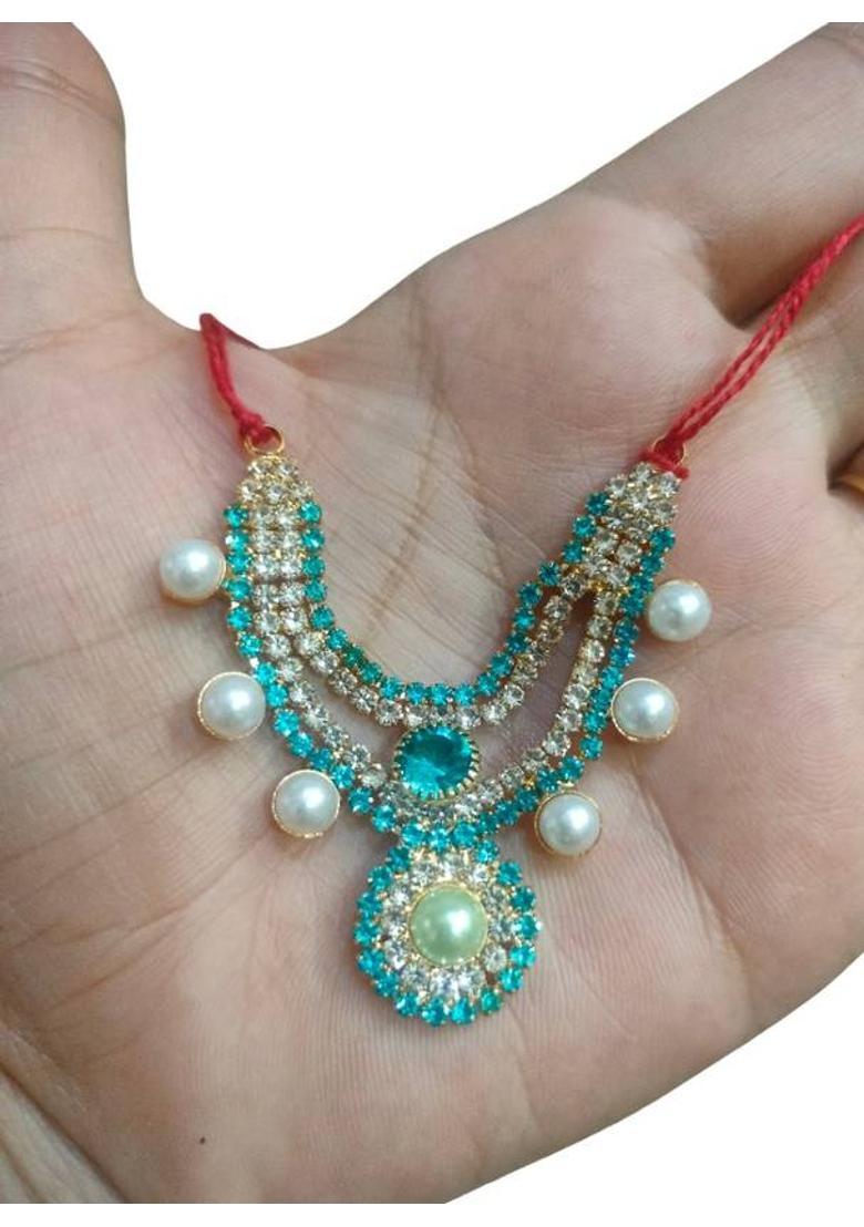 Chetan Mala /necklace Deity Ornament&nbsp;&nbsp;(Laddu gopal,mata rani and all idols of god) - Indya
