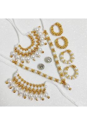 ShaktiFashion Laddu gopal mala, Laddu gopal shringar, Laddu gopal jewellery Deity Ornament&nbsp;&nbsp;(Krishna, Laddu gopal, God, Idol)