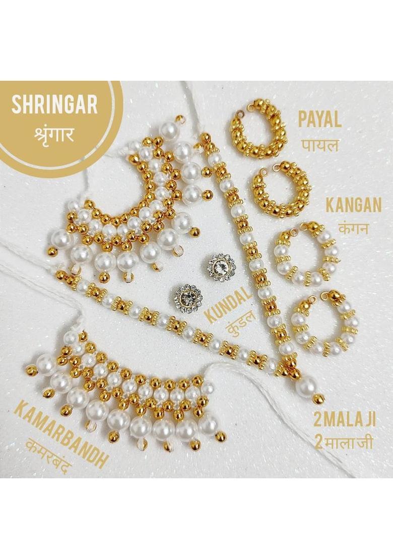 ShaktiFashion Laddu gopal mala, Laddu gopal shringar, Laddu gopal jewellery Deity Ornament&nbsp;&nbsp;(Krishna, Laddu gopal, God, Idol) - Indya