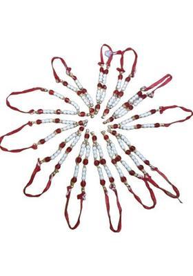 Shyam Diwane Moti Mala Deity Ornament&nbsp;&nbsp;(Laddu Ji)