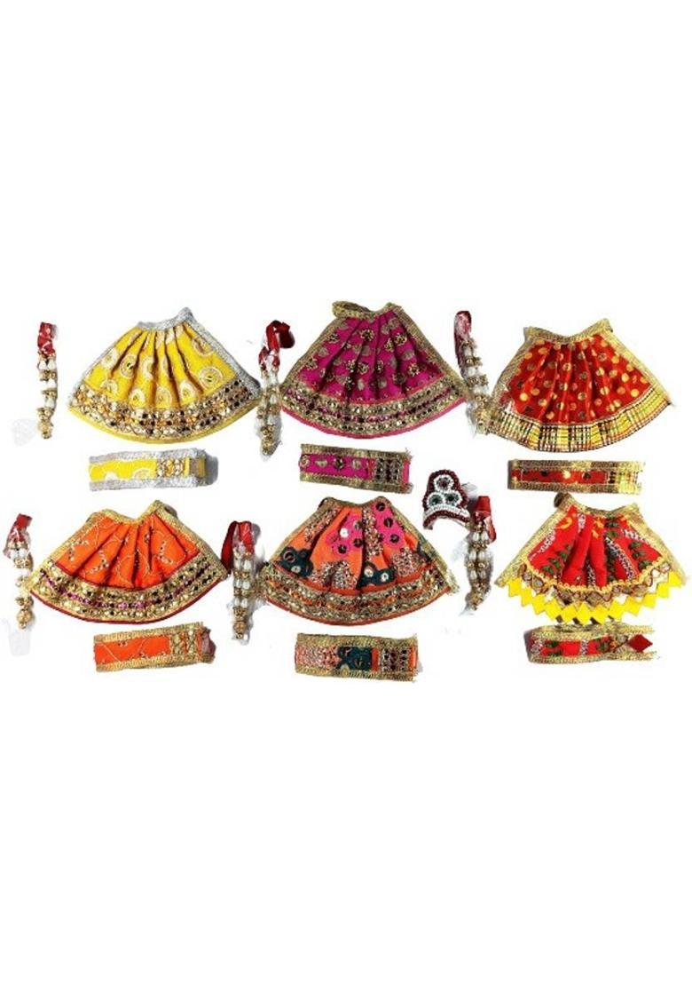 Shyam Diwane Moti Mala Deity Ornament&nbsp;&nbsp;(Laddu Ji) - Indya