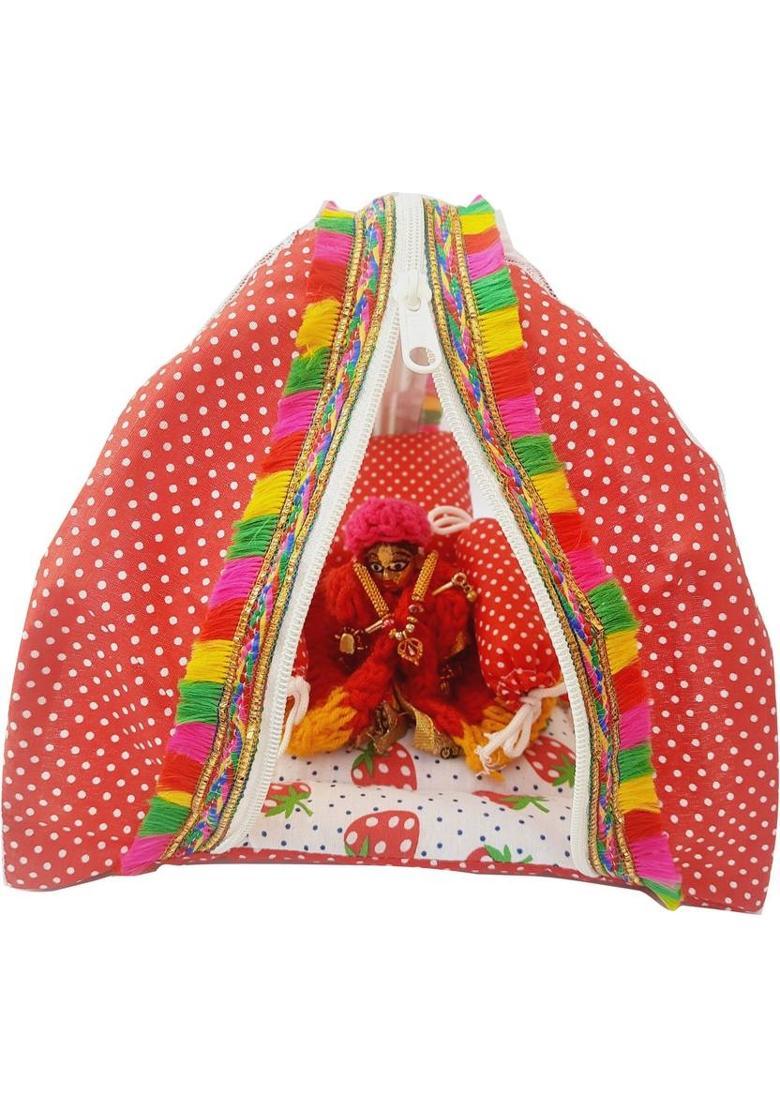 Any Fashion Beautiful Peacock bansuri for Kanha ji Krishna Idol Flute Bansi for Bal Gopal Deity Ornament&nbsp;&nbsp;(matarani) - Indya