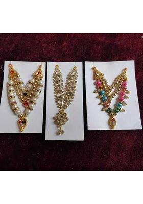 Any Fashion laddu Gopal moti & Diamond mala/haar All god Idol for murti Height 3 to 6 inch Deity Ornament&nbsp;&nbsp;(matarani)