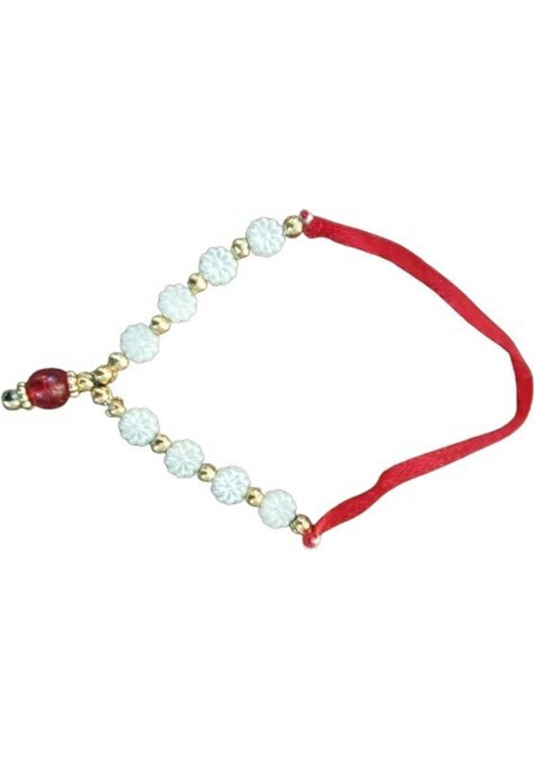 Shyam Diwane Moti Mala for God Idol Deity Ornament&nbsp;&nbsp;(Laddu Gopal Ji 24 Mala in 2 Pkt) - Indya