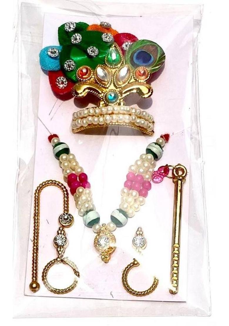 SPSStore LADDU GOPAL Deity Ornament&nbsp;&nbsp;(MUKUT SET) - Indya