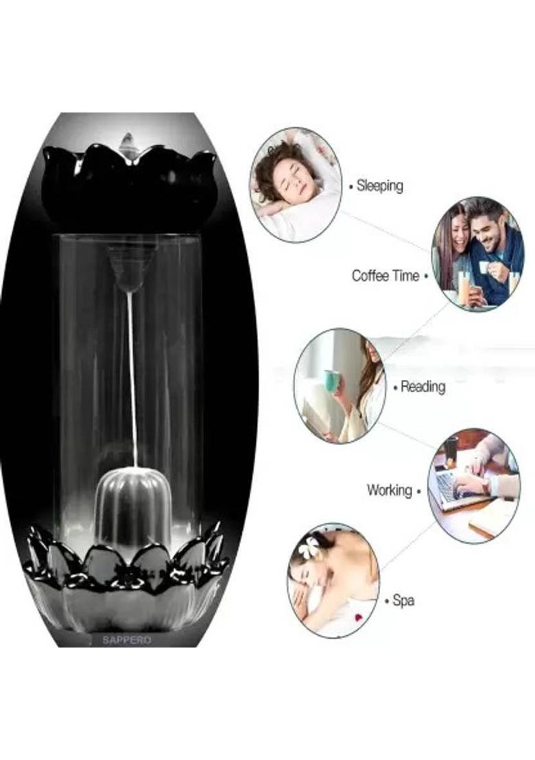 Shashi Arts Decorative Showpiece - 10 cm&nbsp;&nbsp;(Ceramic, Glass, Polyresin, Lavender) - Indya