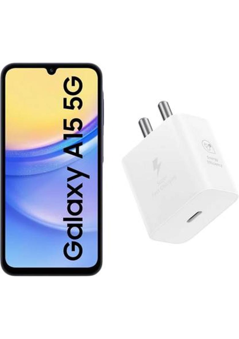 MAK 25 W Supercharge 3 A Wall Charger for Mobile&nbsp;&nbsp;(Super Fast Charging Support for A15 5G, White) - Indya