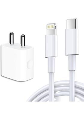 MAK 20 W Supercharge 3.1 A Wall Charger for Mobile with Detachable Cable&nbsp;&nbsp;(White, Cable Included)