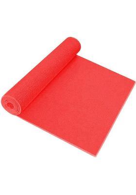YourNeeds Eco Friendly Exercise Meditation Mat , Non-Slip Mat For Yoga With Bag, Red 4 mm Yoga Mat