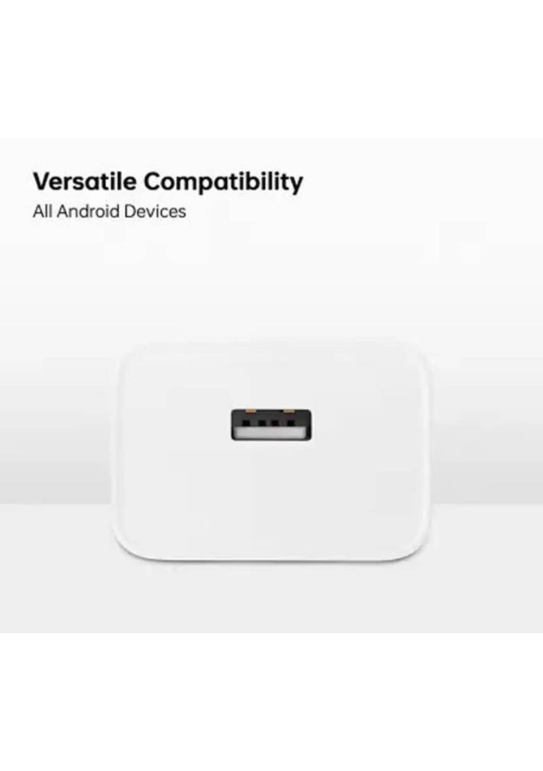 CLAT 33 W SuperVOOC 6 A Wall Charger for Mobile with Detachable Cable&nbsp;&nbsp;(White, Cable Included) - Indya