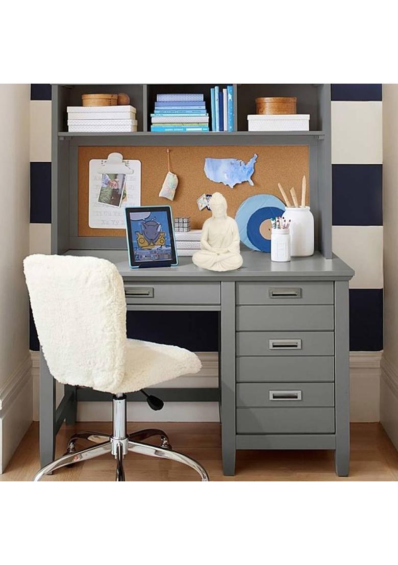 mark india White meditation Buddha Handcrafted Polymresin Meditation/ Buddha Lord Idol Decorative Showpiece - 13 cm&nbsp;&nbsp;(Polyresin, White) - Indya