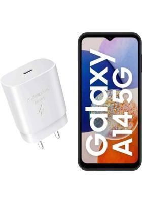 MAK 25 W HyperCharge 3 A Wall Charger for Mobile&nbsp;&nbsp;(Super Fast Charging, Compatible for Galaxy A14 5G & Other Devices, White)