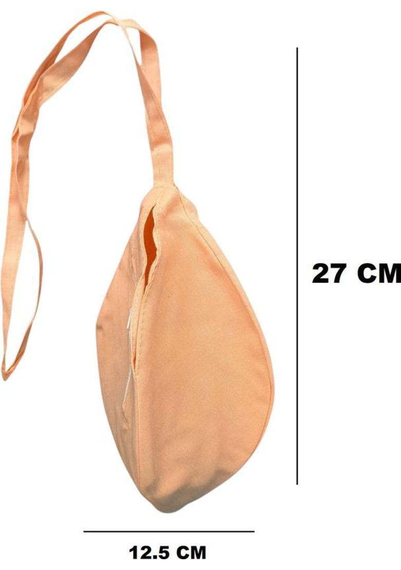 Women Orange Potli - Indya