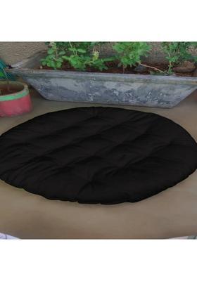 HAPPY HOME Cotton, Microfiber Prayer Mat&nbsp;&nbsp;(Black, Extra Large)