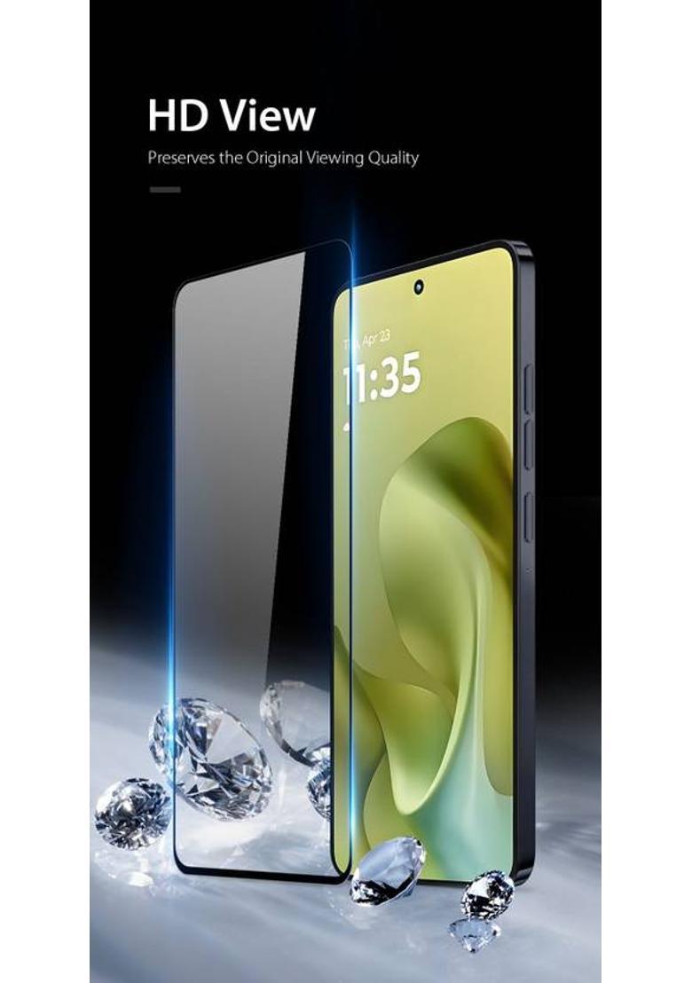 XTRENGTH Tempered Glass Guard for Motorola G86 Power 5G, with Easy Installation Kit&nbsp;&nbsp;(Pack of 1) - Indya