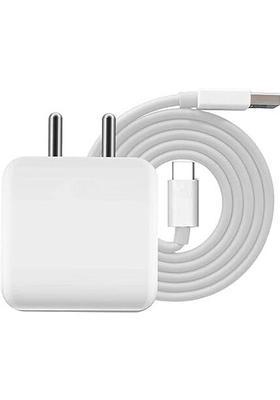 OPPO 80 W SuperVOOC 7.3 A Wall Charger for Mobile with Detachable Cable&nbsp;&nbsp;(White, Cable Included)