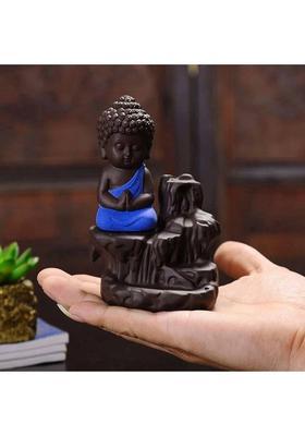 Conisstore Polyresin Incense Holder&nbsp;&nbsp;(Blue)