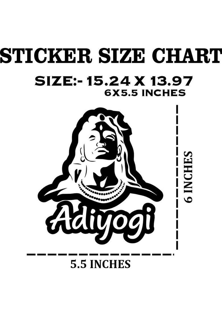 Temporary Tattoowala Sticker & Decal for Car & Bike&nbsp;&nbsp;(Black) - Indya