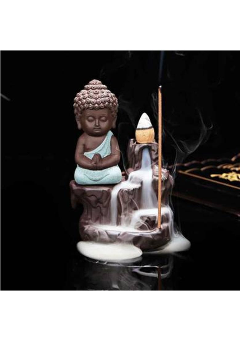 Qweezer Polyresin Incense Holder&nbsp;&nbsp;(Multicolor) - Indya