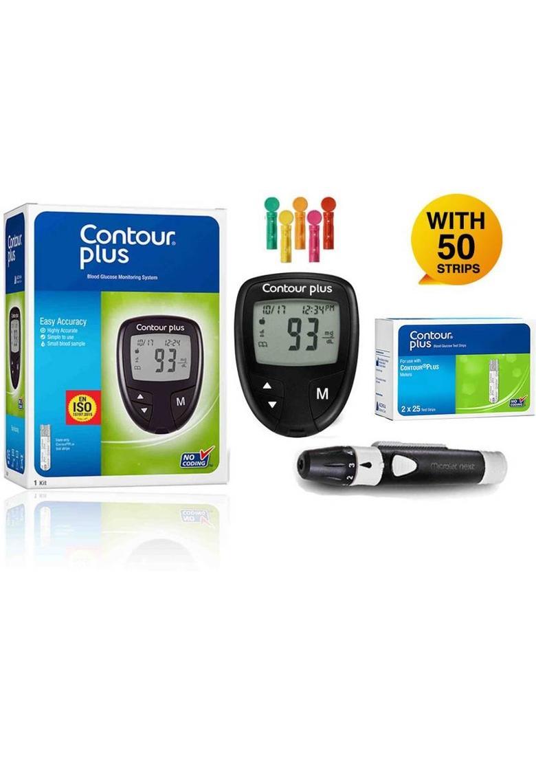 contour ts ontour 100 100 Glucometer Strips - Indya