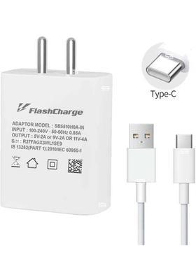 SB 44 W 4 A Wall Charger for Mobile with Detachable Cable&nbsp;&nbsp;(support FLASH 2.0 only supported device, White, Cable Included)