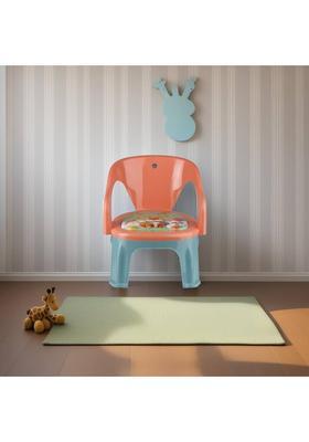 Sukhson India Plastic Chair&nbsp;&nbsp;(Finish Color - Orange, DIY(Do-It-Yourself))