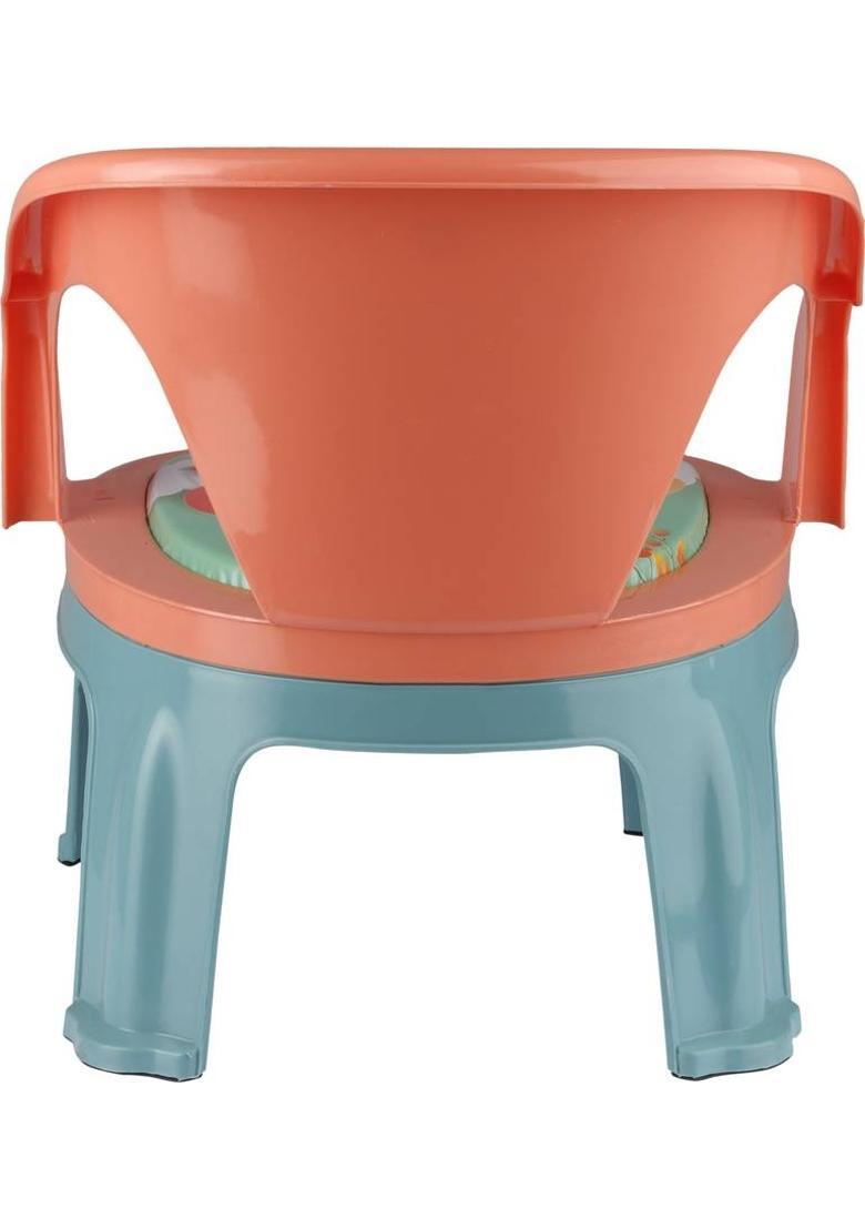 Sukhson India Plastic Chair&nbsp;&nbsp;(Finish Color - Orange, DIY(Do-It-Yourself)) - Indya