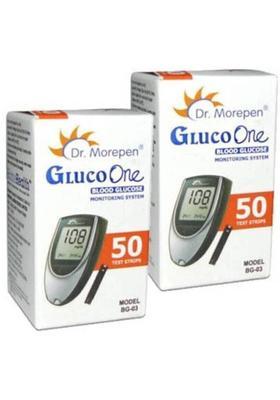 Dr. Morepen BG-03 100 Glucometer Strips
