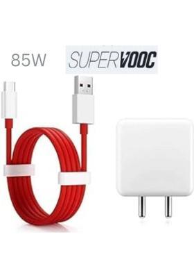 Mad Gorrillah 85 W SuperVOOC 6 A Wall Charger for Mobile with Detachable Cable&nbsp;&nbsp;(White, Red, Cable Included)