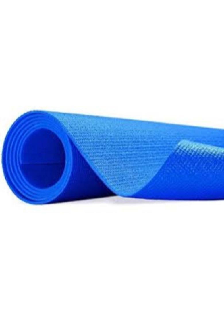 True Store Exercise, Home Gym, Meditation, Outdoor, Gym Mat for Women, Men Blue 6 mm Yoga Mat - Indya