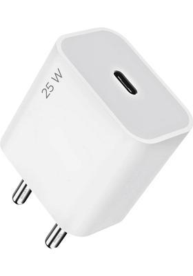RoarX 25 W PPS 3 A Wall Charger for Mobile&nbsp;&nbsp;(White)