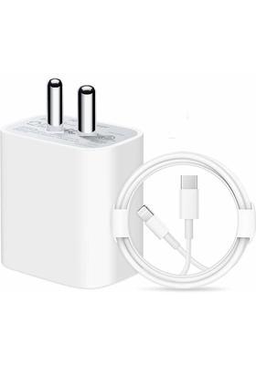 MAK 20 W PD 3.4 A Wall Charger for Mobile with Detachable Cable&nbsp;&nbsp;(White, Cable Included)