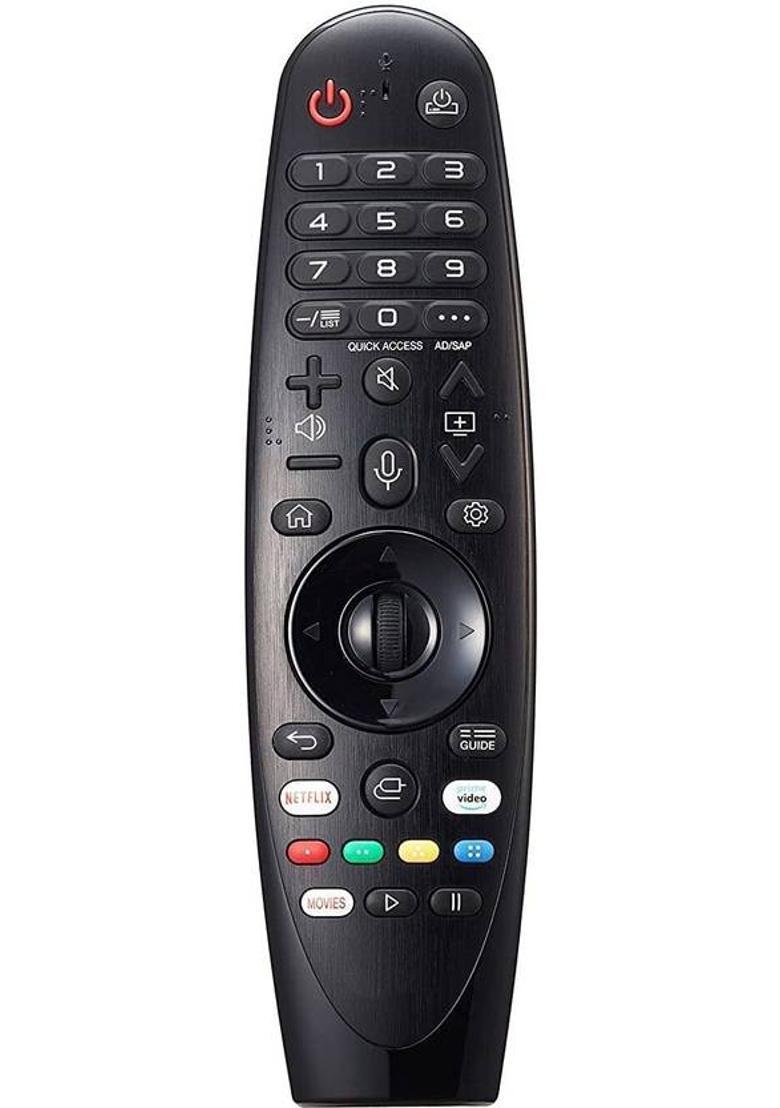Hybite Voice Magic Remote Compatible with AKB75855501 for Smart Led Tv AN-MR20GA MR19BA MR18BA MR650A LG Magic with voice Remote Controller&nbsp;&nbsp;(Black) - Indya