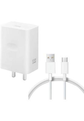 OPPO 33 W SuperVOOC 3 A Wall Charger for Mobile with Detachable Cable&nbsp;&nbsp;(White, Cable Included)
