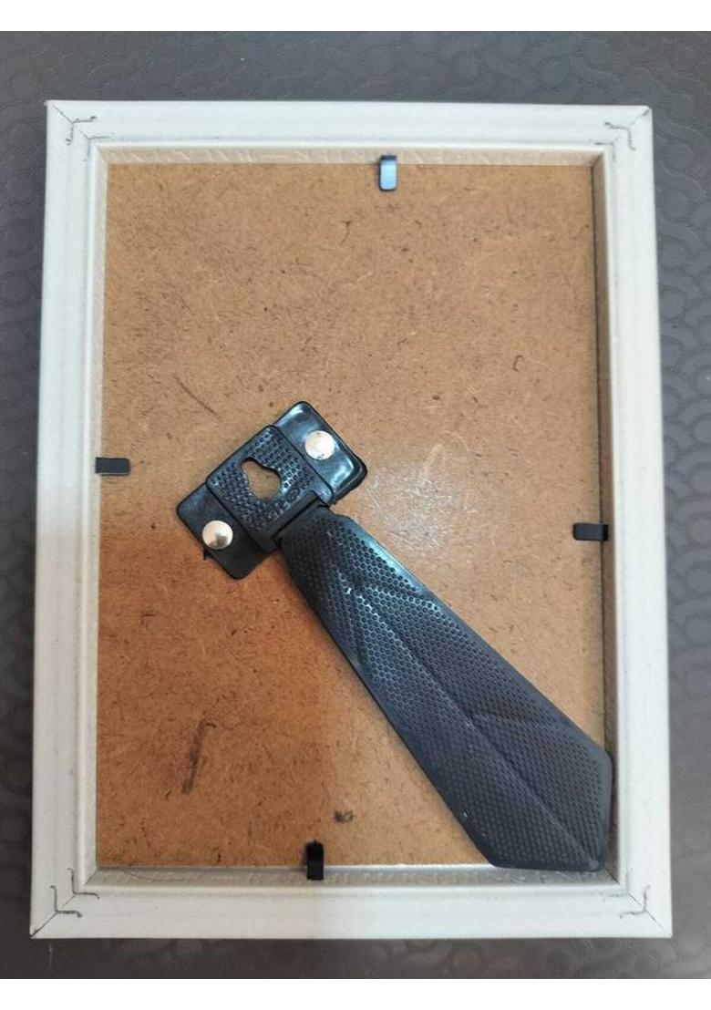 Shivalaya Gems Crystal 7 Chakras Magic Hands Crystal Frame | Healing Crystal Frame Decorative Showpiece - 21 cm&nbsp;&nbsp;(Wood, Multicolor) - Indya