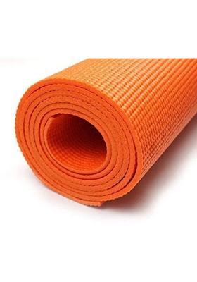 KiaraHome EcoFriendly Anti-Slip Yoga Mat for Workout Exercise Gym & Yoga for Men & Women Orange 4 mm Yoga Mat