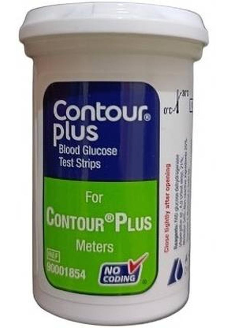 CONTOUR PLUS (90001854) 25 Glucometer Strips - Indya