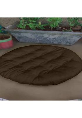 HAPPY HOME Cotton, Microfiber Prayer Mat&nbsp;&nbsp;(Brown, Extra Large)