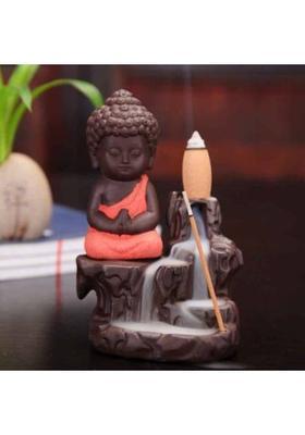 Newvent Polyresin Incense Holder&nbsp;&nbsp;(Red)