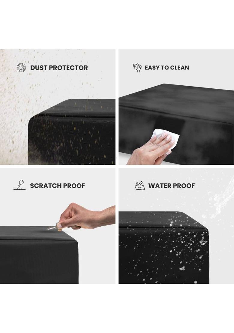 Alifiya Printer Cover for Canon TS3370s All-in-One Wireless Inkjet Printer - Black Printer Cover - Indya