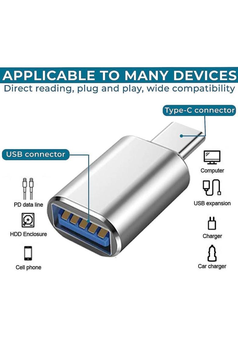 STORITE USB Type C OTG Adapter&nbsp;&nbsp;(Pack of 1) - Indya