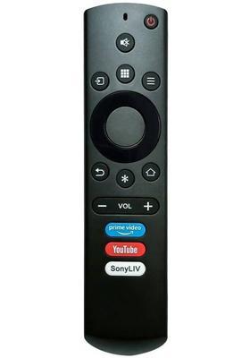 Hybite Remote Control Compatible for K odak 4K UHD Smart LED TV(Without Voice function) (Please Match the Image with Your Existing Remote)Kodak/Thomson Led Remote Controller&nbsp;&nbsp;(Black)