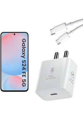 MAK 25 W Supercharge 3.1 A Wall Charger for Mobile with Detachable Cable&nbsp;&nbsp;(White, Cable Included)