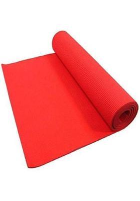 Dinetic Exercise Gym & Yoga Mats 6 mm RED For Men & Women 6 mm Yoga Mat