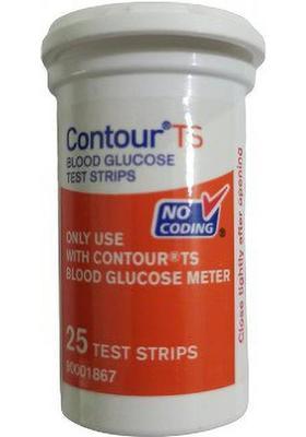 contour ts 90001867 25 Glucometer Strips