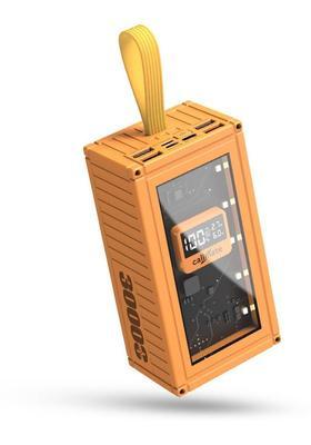 Callmate 30000 mAh 23 W Power Bank&nbsp;&nbsp;(Yellow, Lithium Polymer, Fast Charging, Quick Charge 3.0, Power Delivery 3.0 for Mobile)